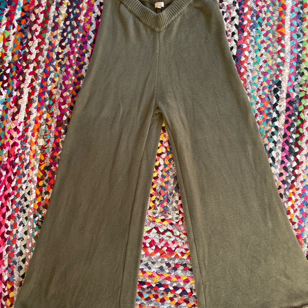 Simple Folk knit wide leg